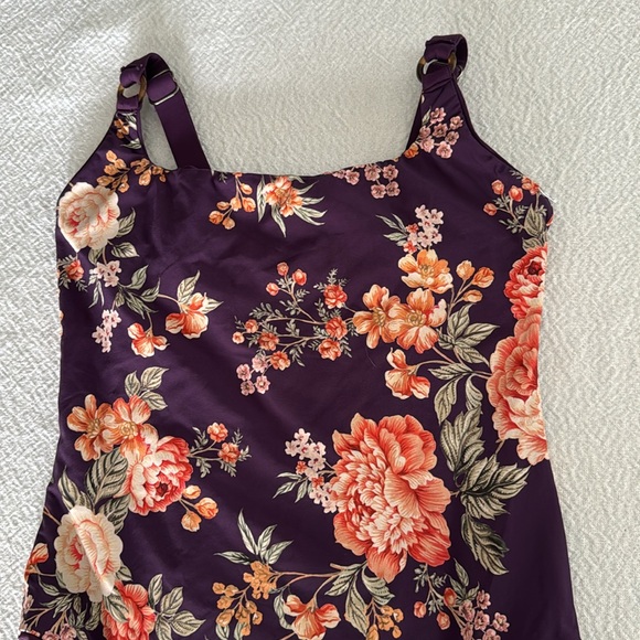 Maaji Dark Grape Layla Classic One Piece, Large, $174 - Picture 5 of 12